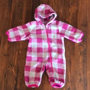 Columbia Sportswear baby fleece bunting
